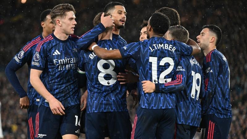 阿森纳客战布鲁日首发：哲凯赖什领衔，赖斯缺席，萨卡替补